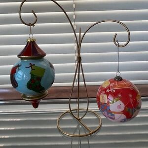 Set of 2  "Li Bien" Ornaments